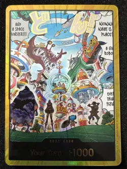 2026 TCG One Piece - OP14 Egghead Island Gold DON!! - The Azure Sea’s Seven - Image 1