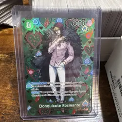 One Piece CCG Donquixote Rosinante Character OP04-119 8000 Power Full Art Foil - Image 1
