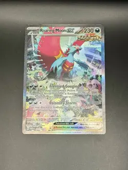 Roaring Moon ex 251/182 SAR Paradox Rift Pokemon Card - Image 1