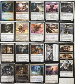 MTG 21x Angels No Duplicates - White Card Lot wPromo Mythic Uncommon Token Angel - Image 1