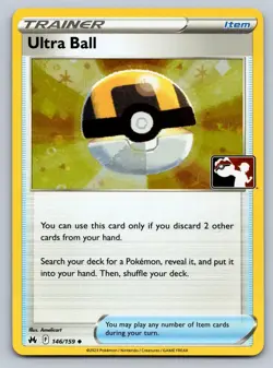 Ultra Ball 146/159 Uncommon Prize Pack Series Cards Pokemon Holo Near Mint - Image 1