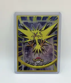 Zapdos #145 - Holo - Blue Logo - Series 3 - Topps Pokemon Card - Image 3