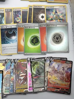 Vintage-Modern Pokemon TCG 700+ Bulk/Holo/Reverse Holo/V Card Lot - Image 5