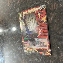 Vegeta Resolve Renewed CHAMPIONSHIP GOLD STAMP Foil Dragon Ball Super Card | NM - Image 2