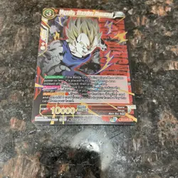 Vegeta Resolve Renewed CHAMPIONSHIP GOLD STAMP Foil Dragon Ball Super Card | NM - Image 4