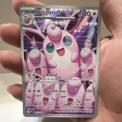 Pokemon Wigglytuff 105/094 Me02: Phantasmal Flames Illustration Rare Holo Card - Image 1