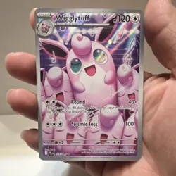Pokemon Wigglytuff 105/094 Me02: Phantasmal Flames Illustration Rare Holo Card - Image 3