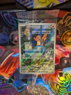 Pokemon TCG Charmander Obsidian Flames #044 Black Star Promo Card, Sealed - Image 2