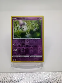 Pokemon TCG Morelull SWSH Darkness Ablaze 079/189 Reverse Holo Common Card NM - Image 1