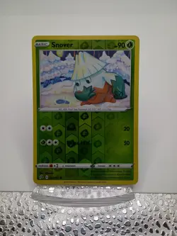 Snover 012/192 Rebel Clash Reverse Holo Common Pokemon Card - Image 1