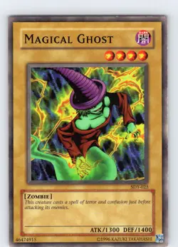 Yu-Gi-Oh TCG Magical Ghost SDY-025 Unlimited Regular Common Card NM - Image 1