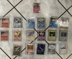 Nintendo Pokemon TCG 18 Card Lot Charizard Arceus Empoleon Holo - Image 1