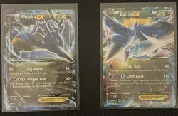 Pokemon Latios Ex & Kingdra Ex: (2) Card Lot, XY Era Pokemon - Image 1