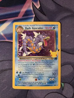 Dark Gyarados 8/82 Celebrations Classic Holo Rare Pokemon Card - NM - Image 1