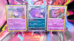 Lot of 3 Awesome Gengar Cards Rare Trick or Trade Holo Paldean Pokemon TCG NM - Image 2