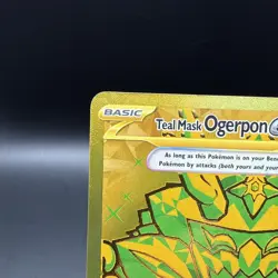 Pokemon Teal Mask Ogerpon Ex Prismatic Evolutions 177/131 NM Near Mint - Image 2