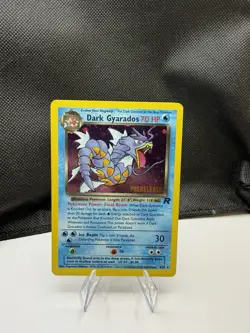 Dark Gyarados (Prerelease) - 8/82 - Holo Rare Promo Pokemon - Image 1