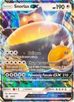 Snorlax GX - SM05 - Promo - SM Black Star Promo DMG, English Pokemon Promos - Image 1