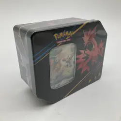 Pokemon TCG Crown Zenith Galarian Zapdos Tin SEALED NEW - Image 1