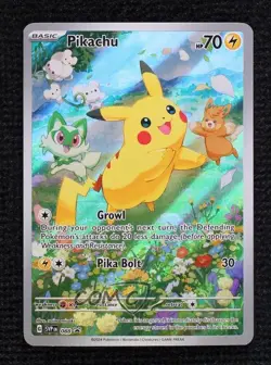 Pikachu (Paldea Adventure Chest) Holo Pokemon Scarlet & Violet Black Star Promo - Image 1