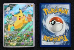 Pikachu (Paldea Adventure Chest) Holo Pokemon Scarlet & Violet Black Star Promo - Image 3