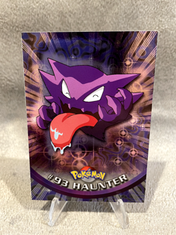2000 Topps Pokemon TV Animation Edition Series 2 #93 Haunter Holo - Image 1