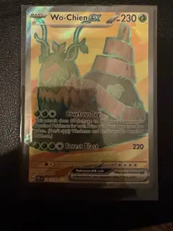 WO-CHIEN EX 232/193 ULTRA RARE PALDEA EVOLVED POKEMON NM/M - Image 1