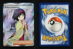 Erika's Invitation Ultra Rare Pokemon Scarlet & Violet 151 MEW #196 - Image 3