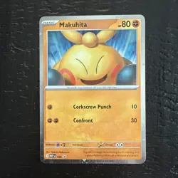 Pokemon Makuhita 068 MEP Perfect Order Cosmos Holofoil Promo NM!! - Image 1