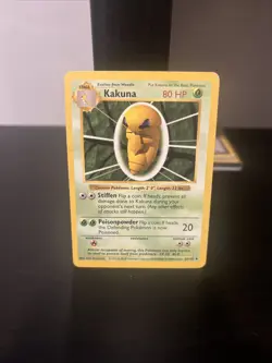 Pokemon TCG Kakuna Base Set 33/102d13 - Image 1