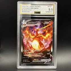 Pokemon TCG Charizard VMAX SWSH261 Full Art Ultra Rare Black Star Promo - Image 1