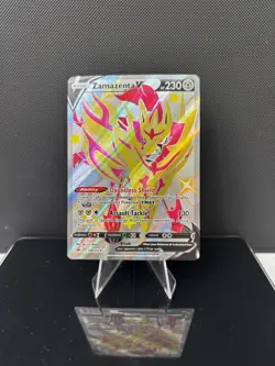 Pokemon Sword Shield Zamazenta V SWSH293 Black Star Promo - Image 1