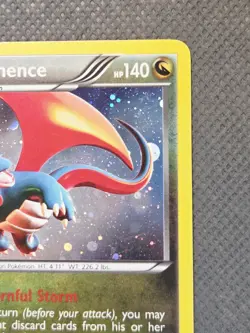 2012 Pokemon Salamence - 8/20 - Cosmos Holo Promo - XY Dragon Vault TCG Rare - Image 4