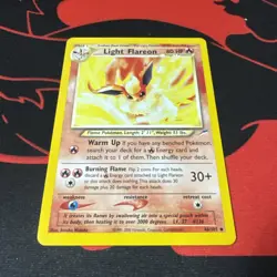 Light Flareon #46 Pokemon Neo Destiny - Image 2