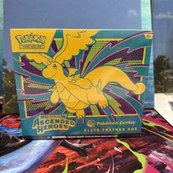 Ascended Heroes Pokemon Center Elite Trainer Box (ETB) - Image 1