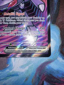 Pokemon TCG Genesect EX Black Bolt Holo Ultra Rare 161/86 - Image 4