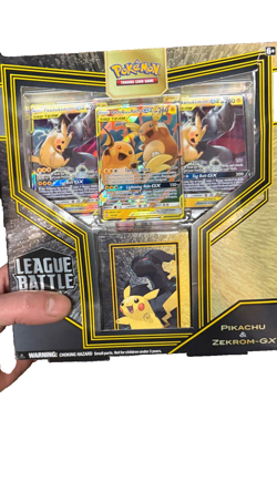 ✅Pokemon Pikachu & Zekrom-GX League Battle Deck - Factory Sealed Deck 820650807855 - Image 1