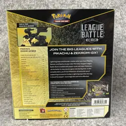 ✅Pokemon Pikachu & Zekrom-GX League Battle Deck - Factory Sealed Deck 820650807855 - Image 2