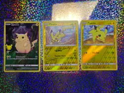 Pokemon TCG Reverse Holo Pikachu: Burning Shadows 40/147; Unbroken Bonds 54/214 - Image 1