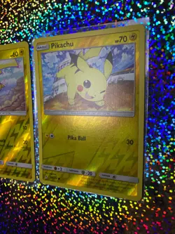 Pokemon TCG Reverse Holo Pikachu: Burning Shadows 40/147; Unbroken Bonds 54/214 - Image 4