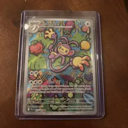 Pokemon TCG Mega Evolutions Phantasmal Flames Ambipom 107/094 Illustration Rare - Image 1