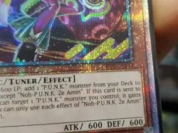 Noh-P.U.N.K. Ze Amin Asian-English(quarter century secret rare) - Image 3