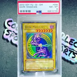 Yugioh Dark Magician SDY-006 2002 PSA 8 - Image 1