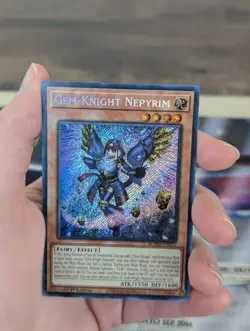 Gem-Knight Nepyrim-BLMM-EN021-Secret Rare-1st Edition-Yugioh! - Image 2