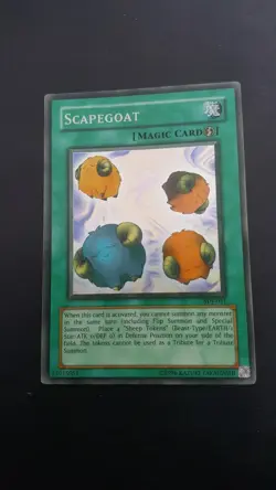 YU-GI-OH 1X Scapegoat - SDJ-041 - Super Rare - good condition - Image 1