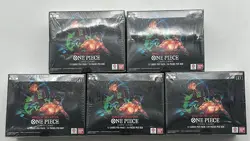 Lot of (5) One Piece TCG OP-06 Wings Of The Captain Booster Boxes SEALED - Image 1