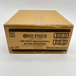 One Piece English EB-03 One Piece Heroines Edition Extra Booster Box Case Sealed - Image 1