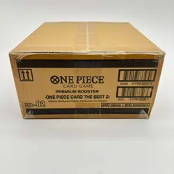 One Piece PRB-02 The Best Vol 2 Premium English Booster 10-Box Case SEALED - Image 1