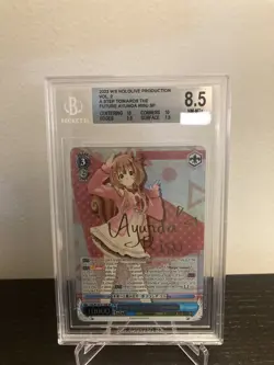 Weiss Schwarz Hololive Vol 2 Step Towards the Future, Ayunda Risu SP BGS 8.5 NM+ - Image 1