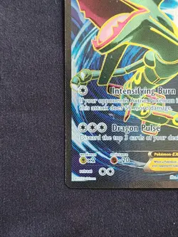 Pokemon TCG Rayquaza EX Full Art Ultra Rare Card Roaring Skies 104/108 - Image 2